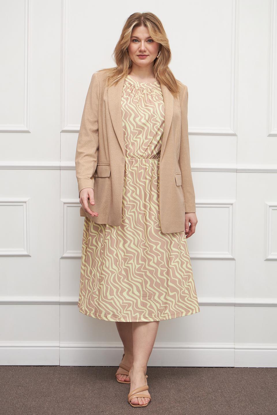 Жакет Betty and Co бежевый