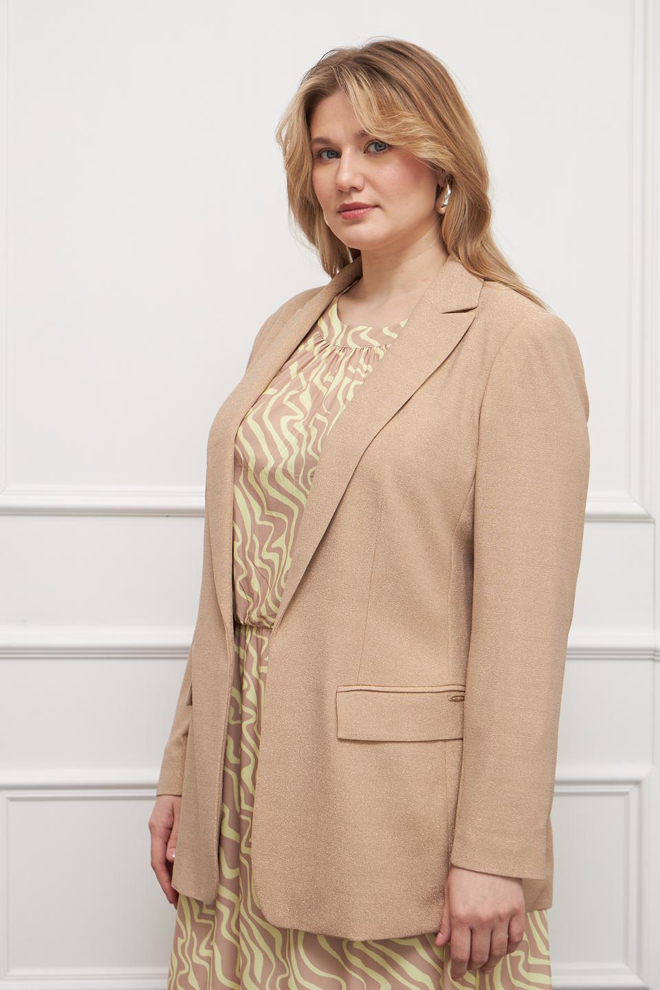 Жакет Betty and Co бежевый