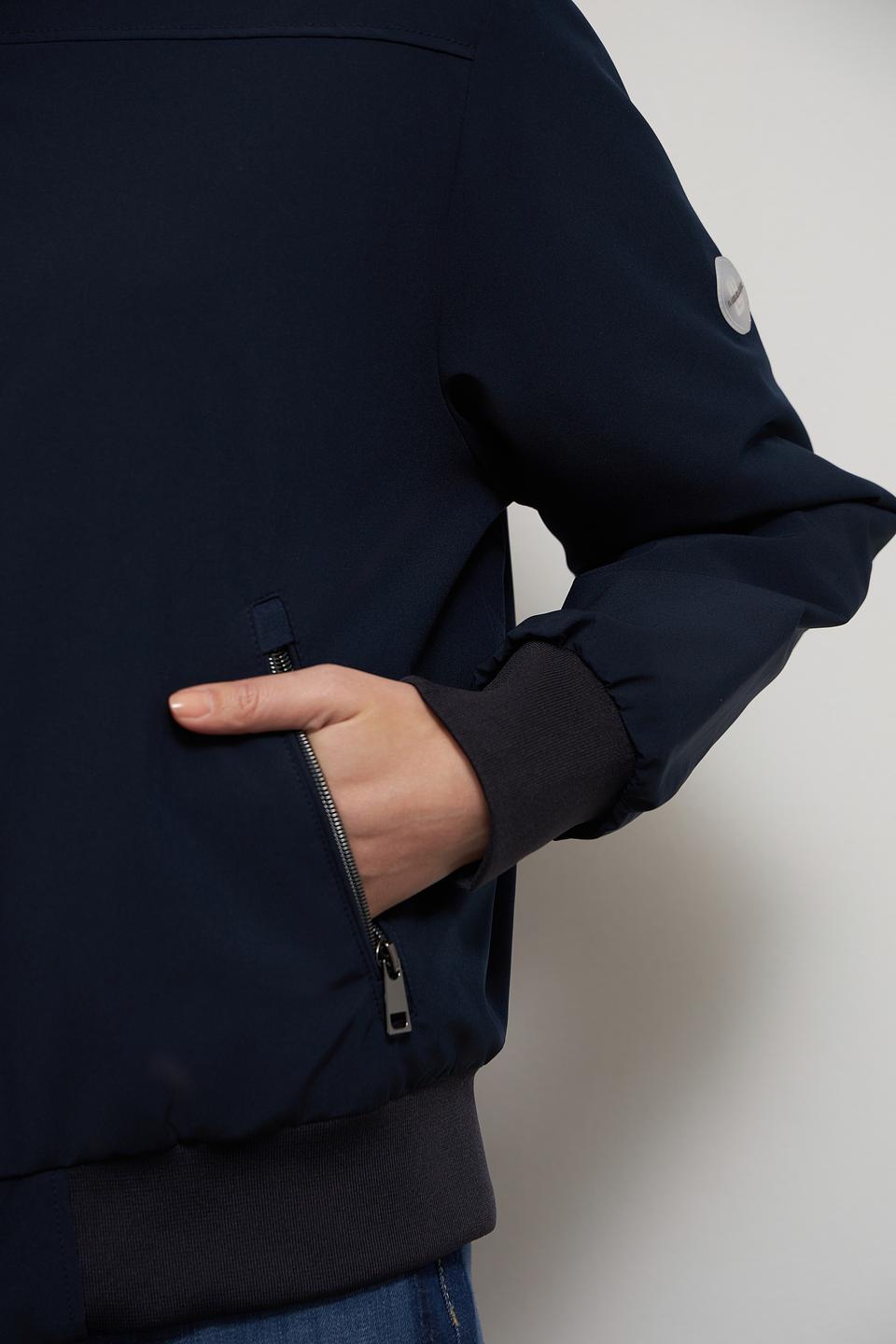 Куртка-бомбер Lebek стеганая чёрная