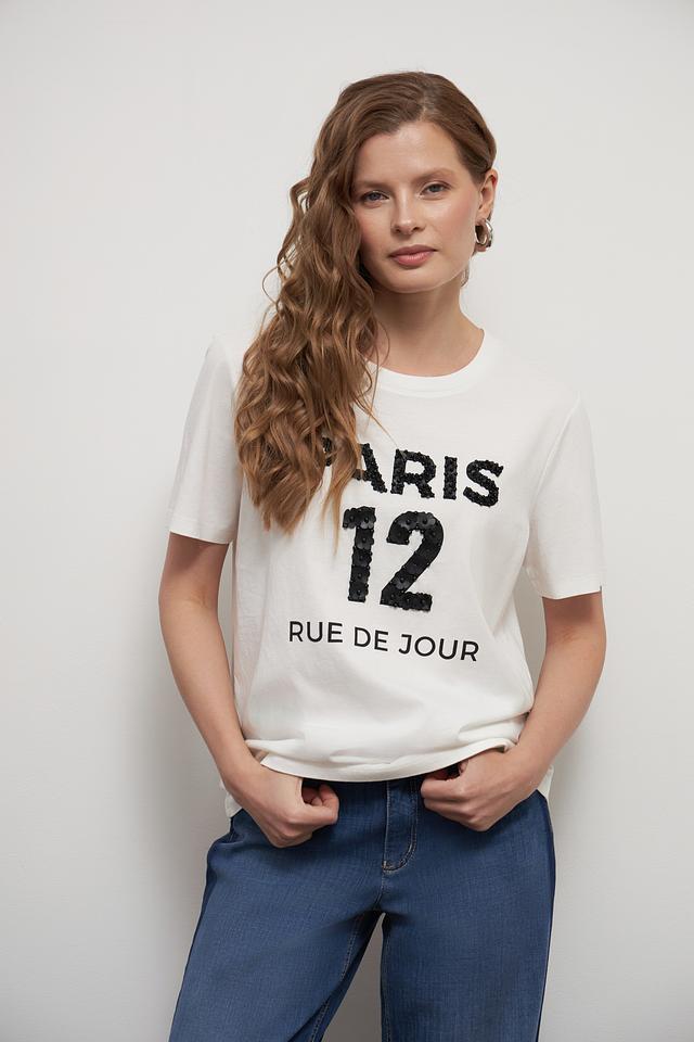 Футболка Marc Aurel с принтом Paris