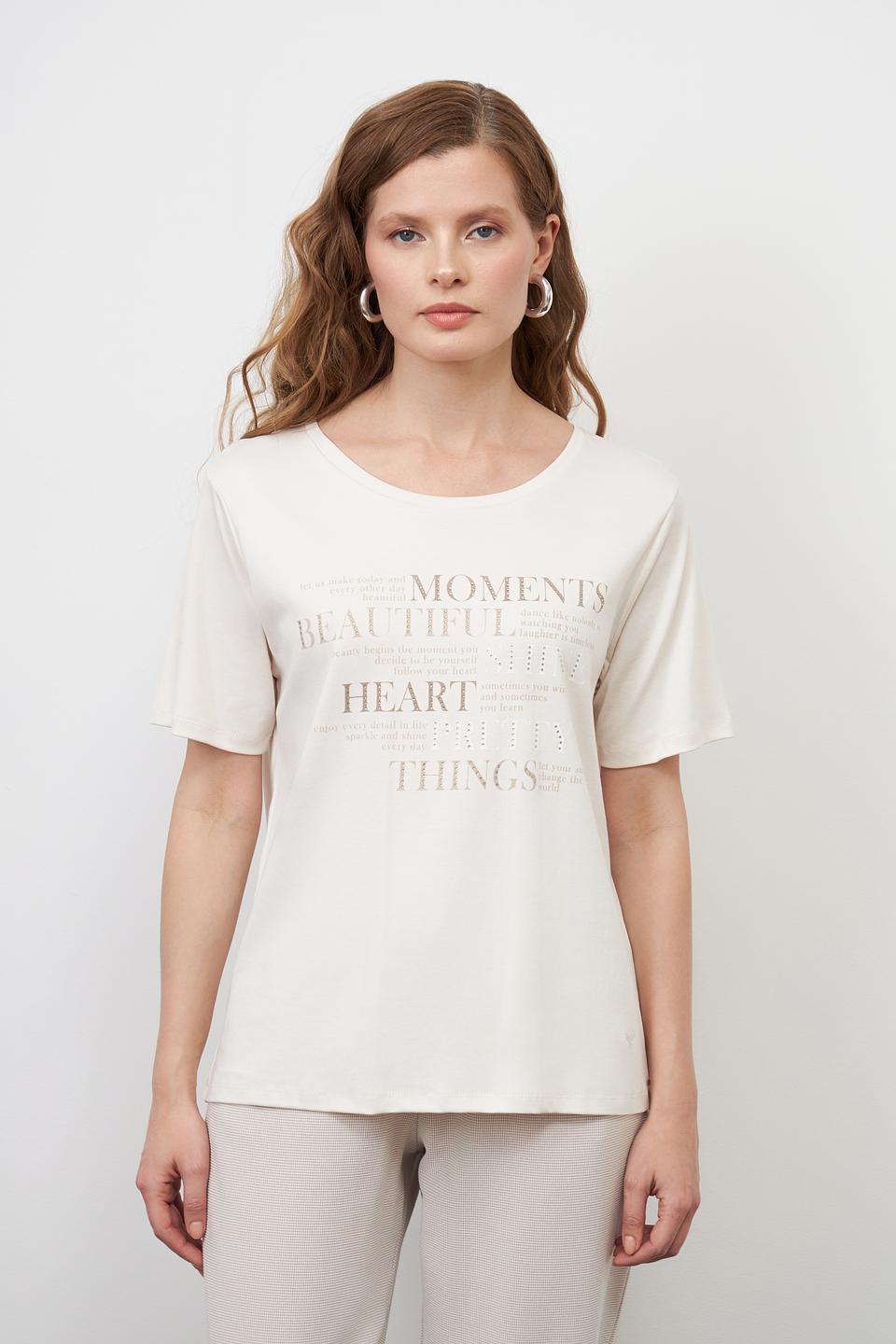 Футболка Monari с принтом