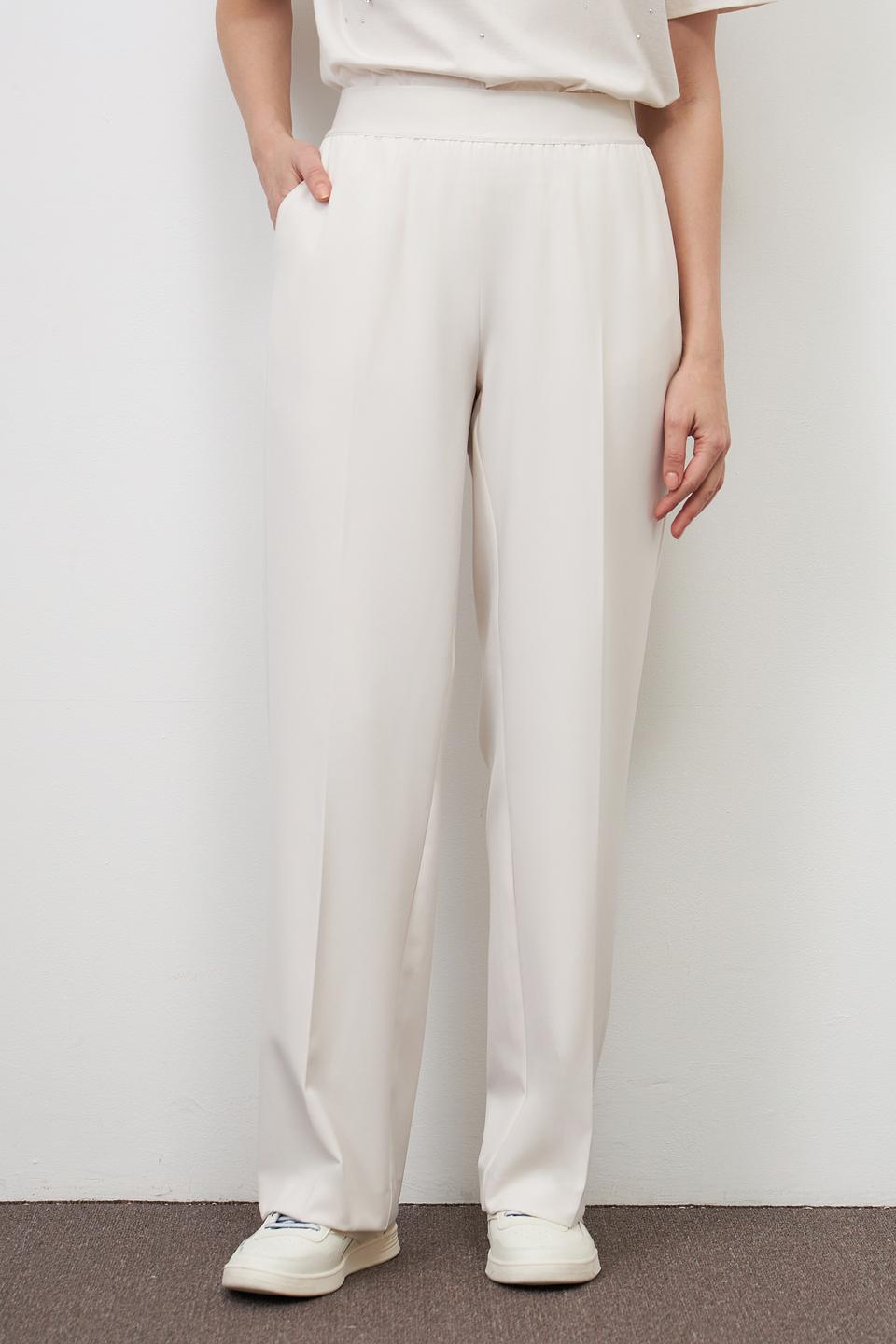 Брюки Monari бежевые палаццо