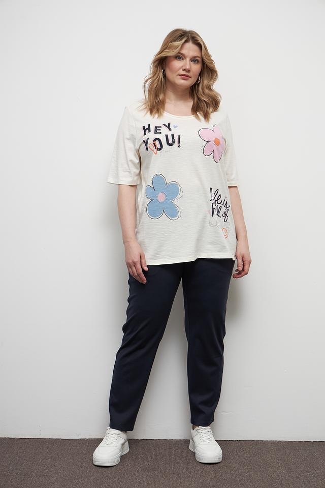 Брюки Via Appia DUE темно-синие