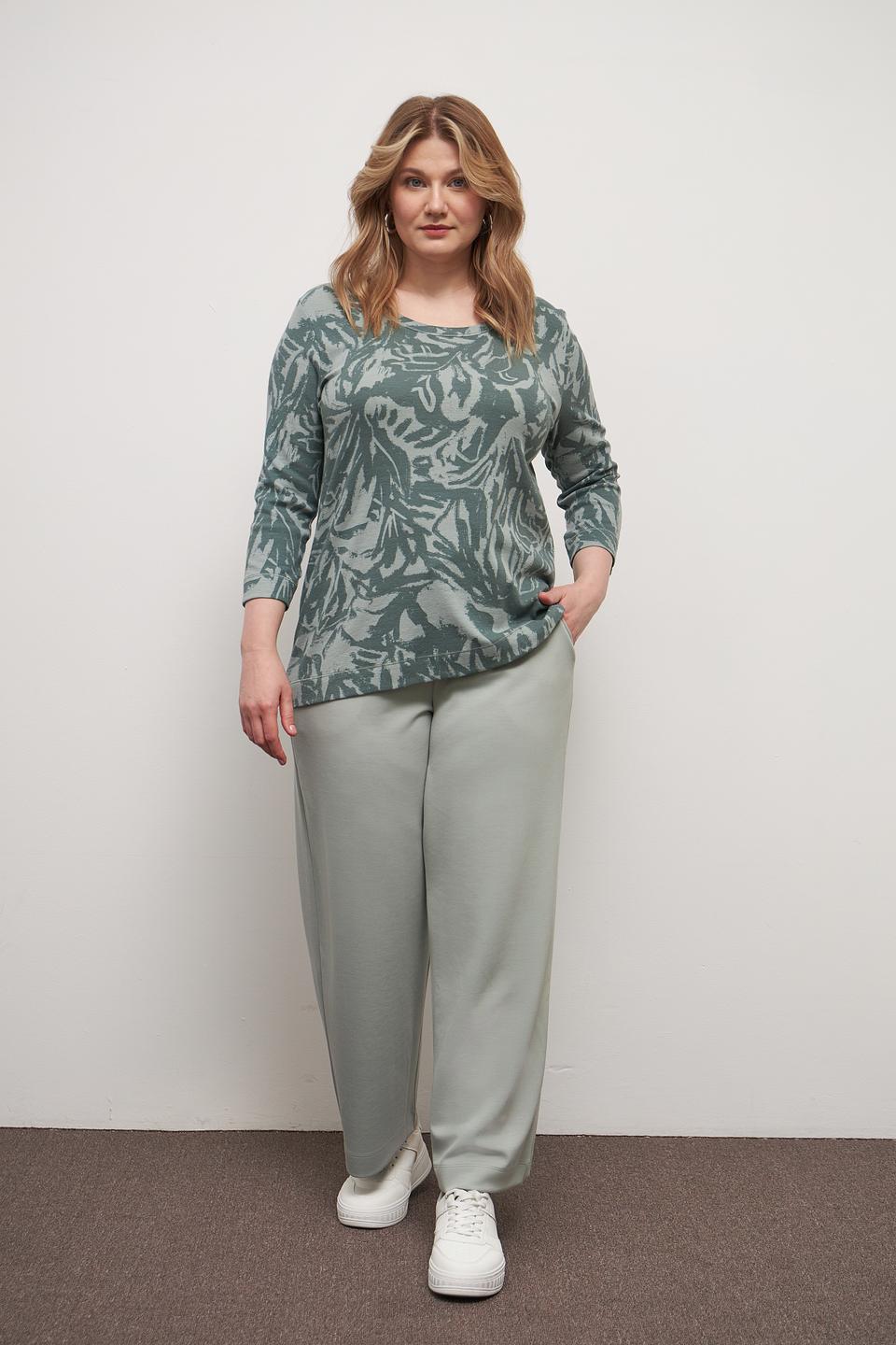 Лонгслив Frapp с принтом