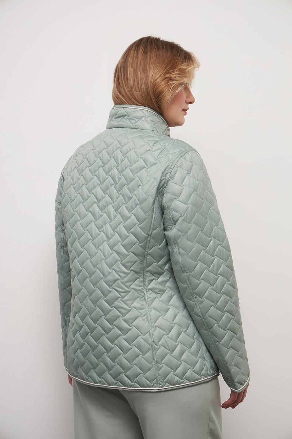 Куртка Lebek стеганая мятная