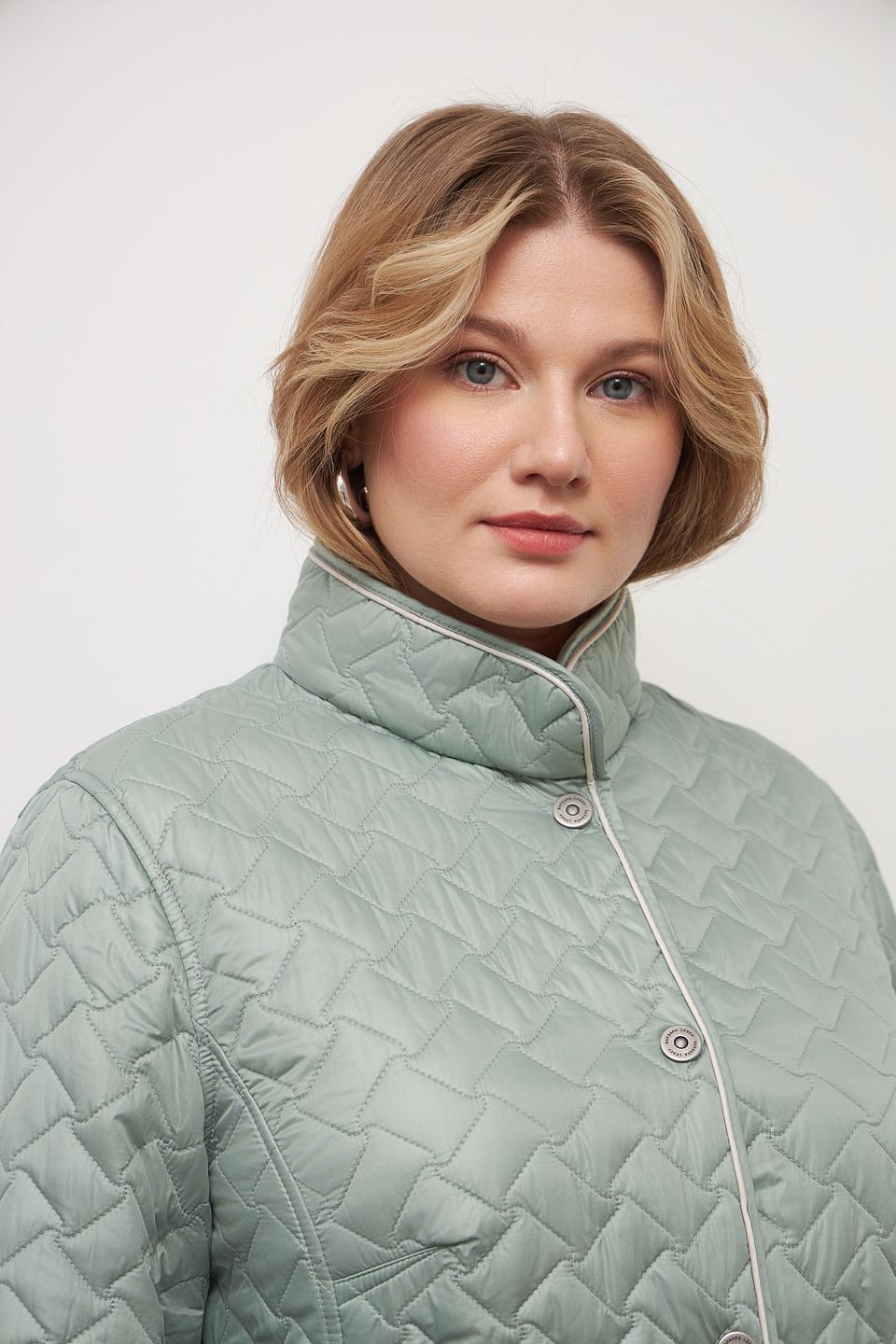Куртка Lebek стеганая мятная