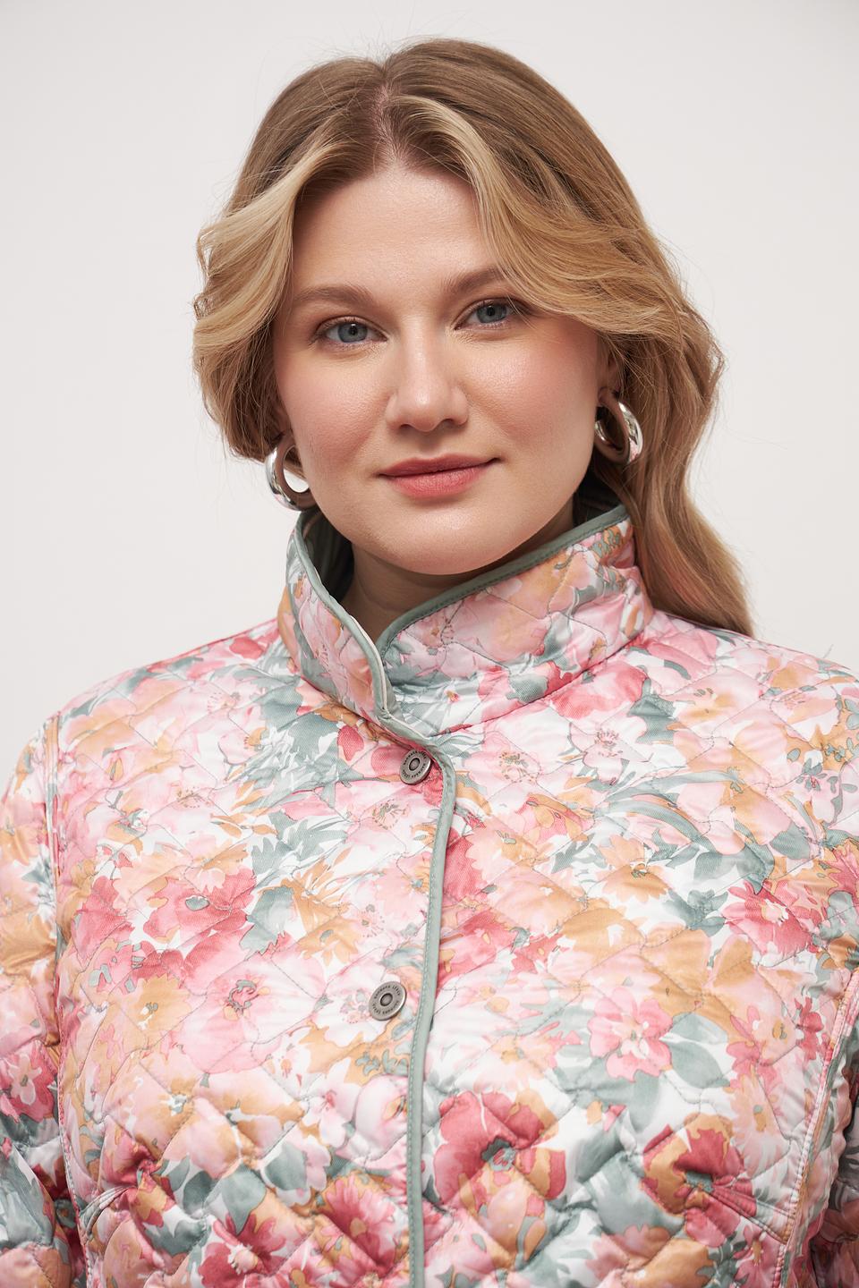 Куртка Lebek стеганая мятная