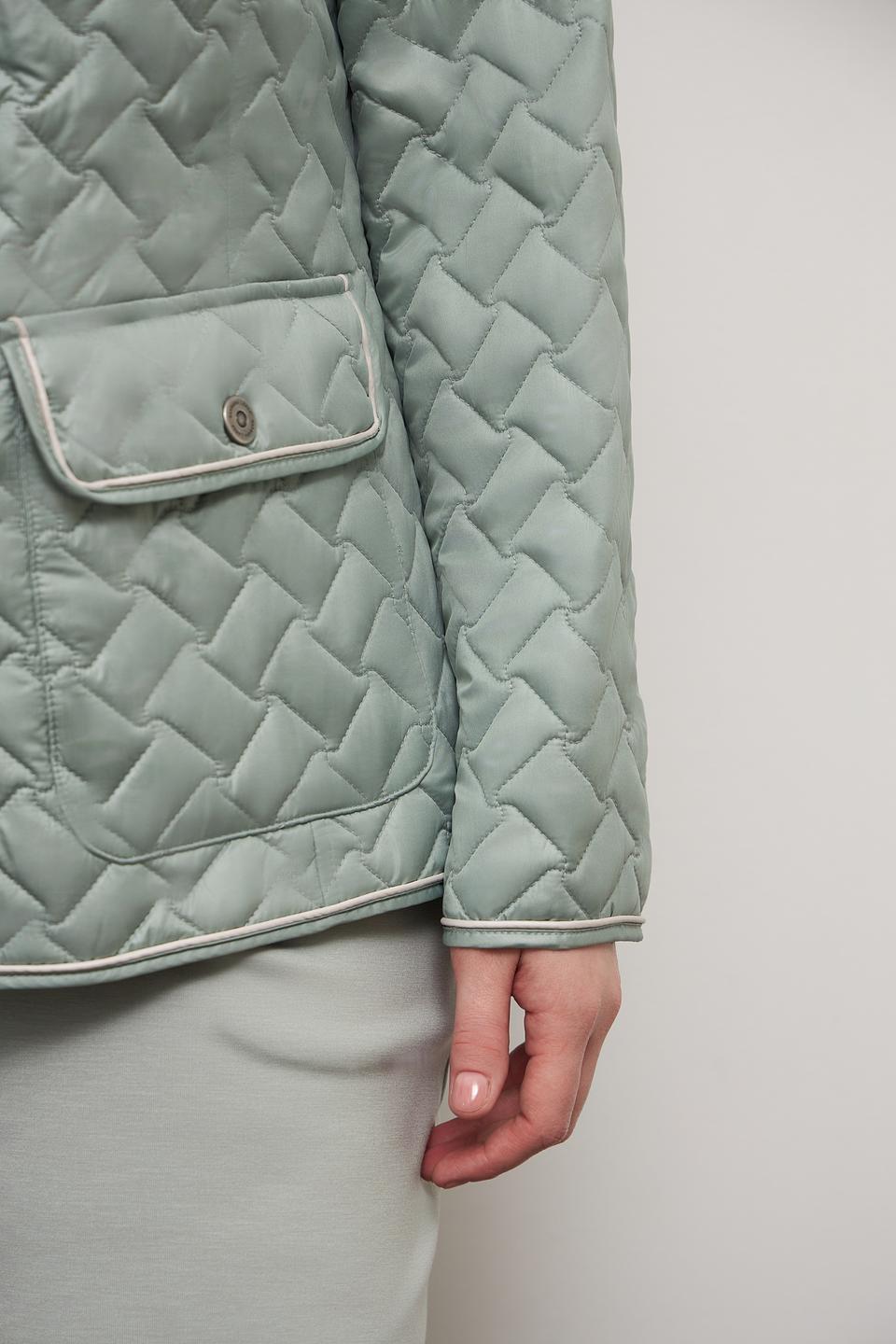 Куртка Lebek стеганая мятная