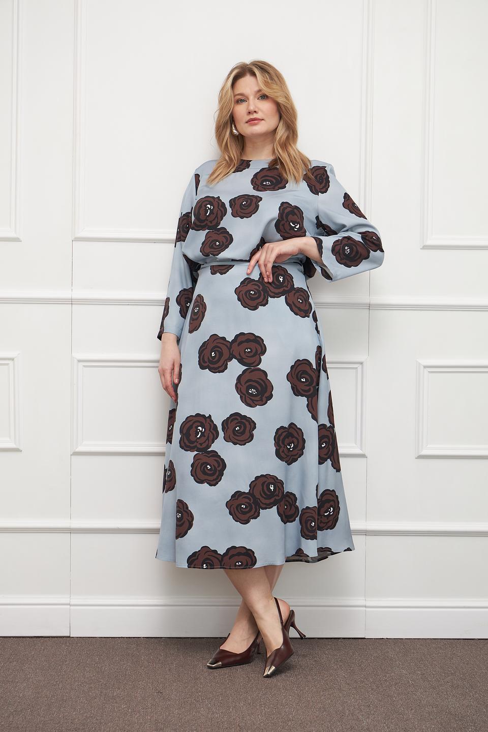 Блуза Luisa Cerano с розами