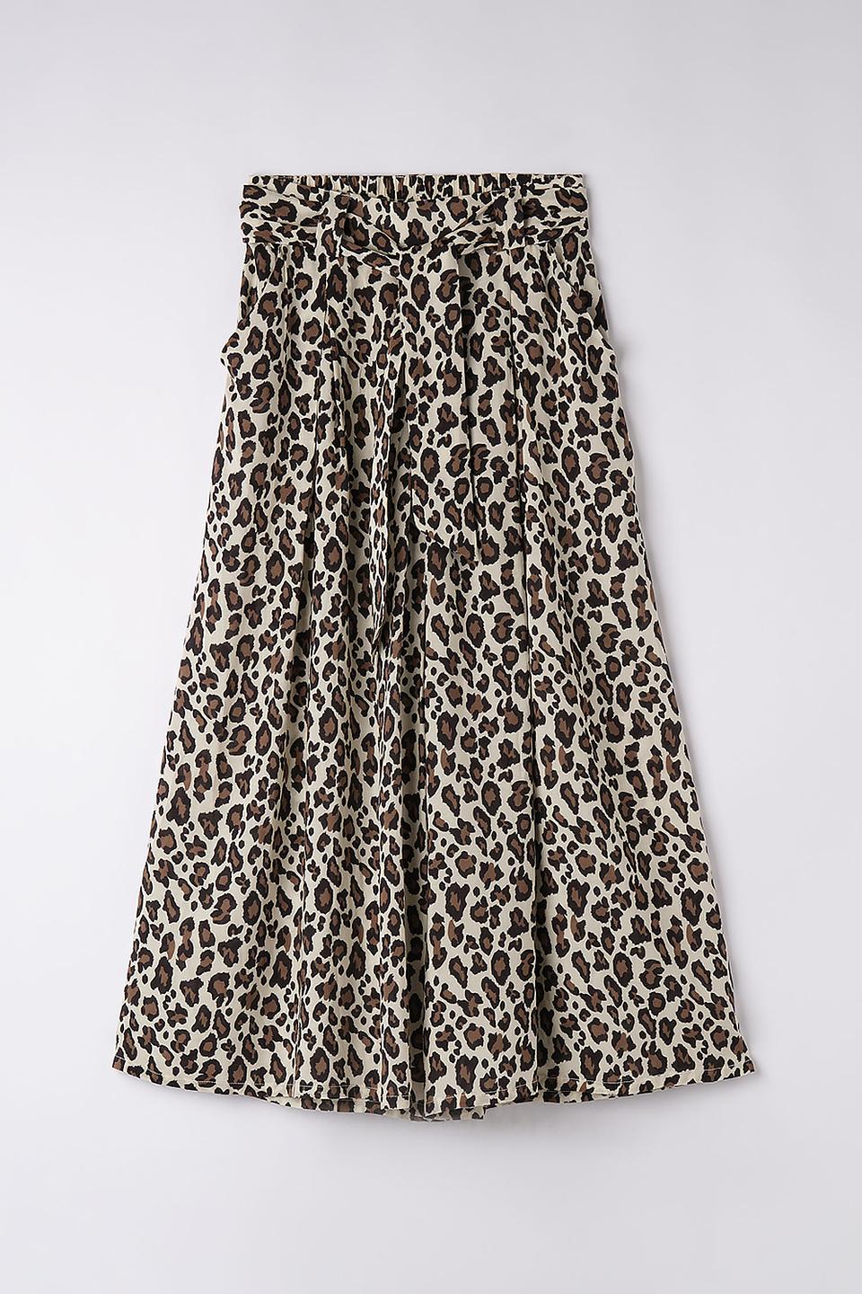 Брюки Sarabanda дев. с леопардовым принтом