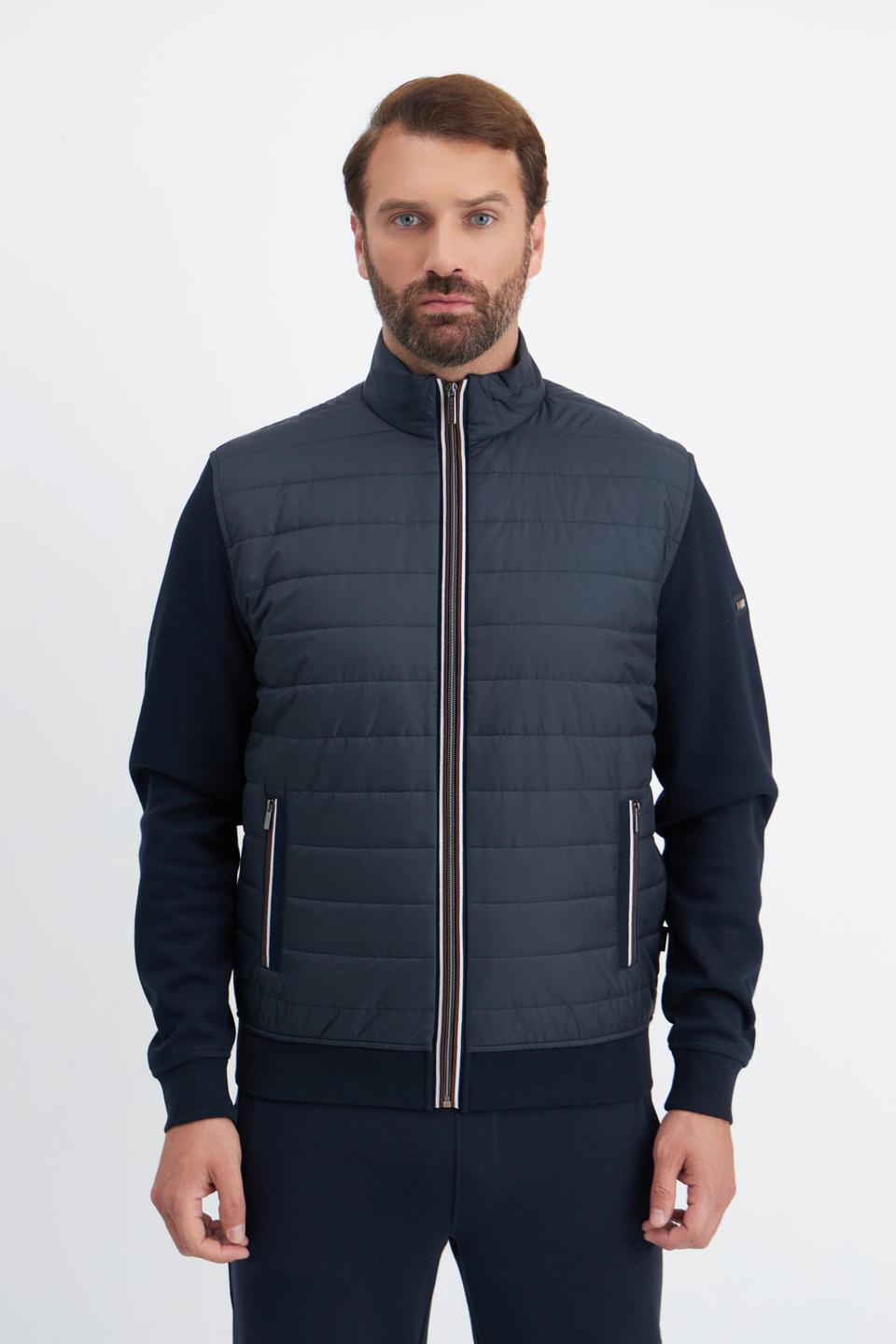 Кардиган Bugatti стеганый синий
