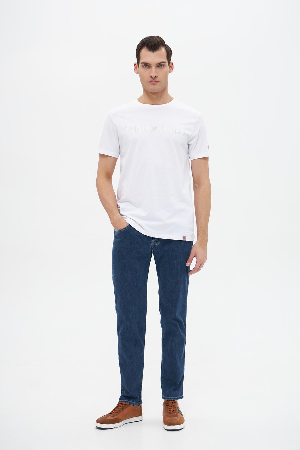 Джинсы Bugatti синие Slim Fit