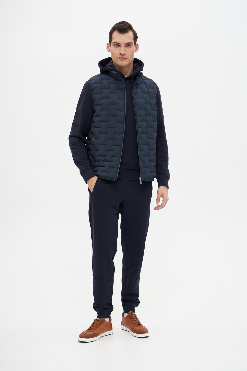 Куртка-жилет Bugatti стеганый синий