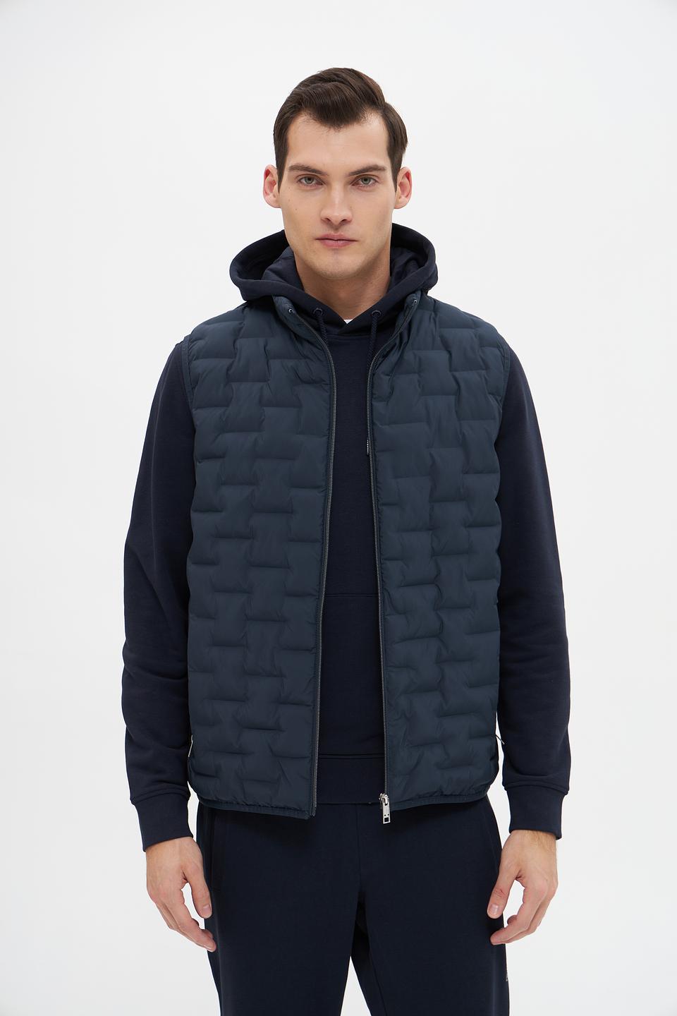 Куртка-жилет Bugatti стеганый синий