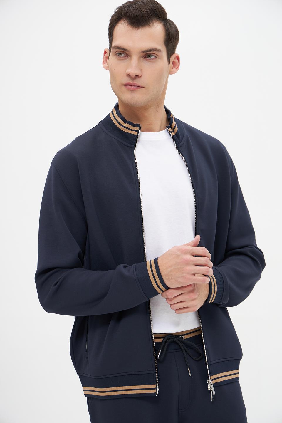 Кардиган Bugatti мужской тёмно-синий