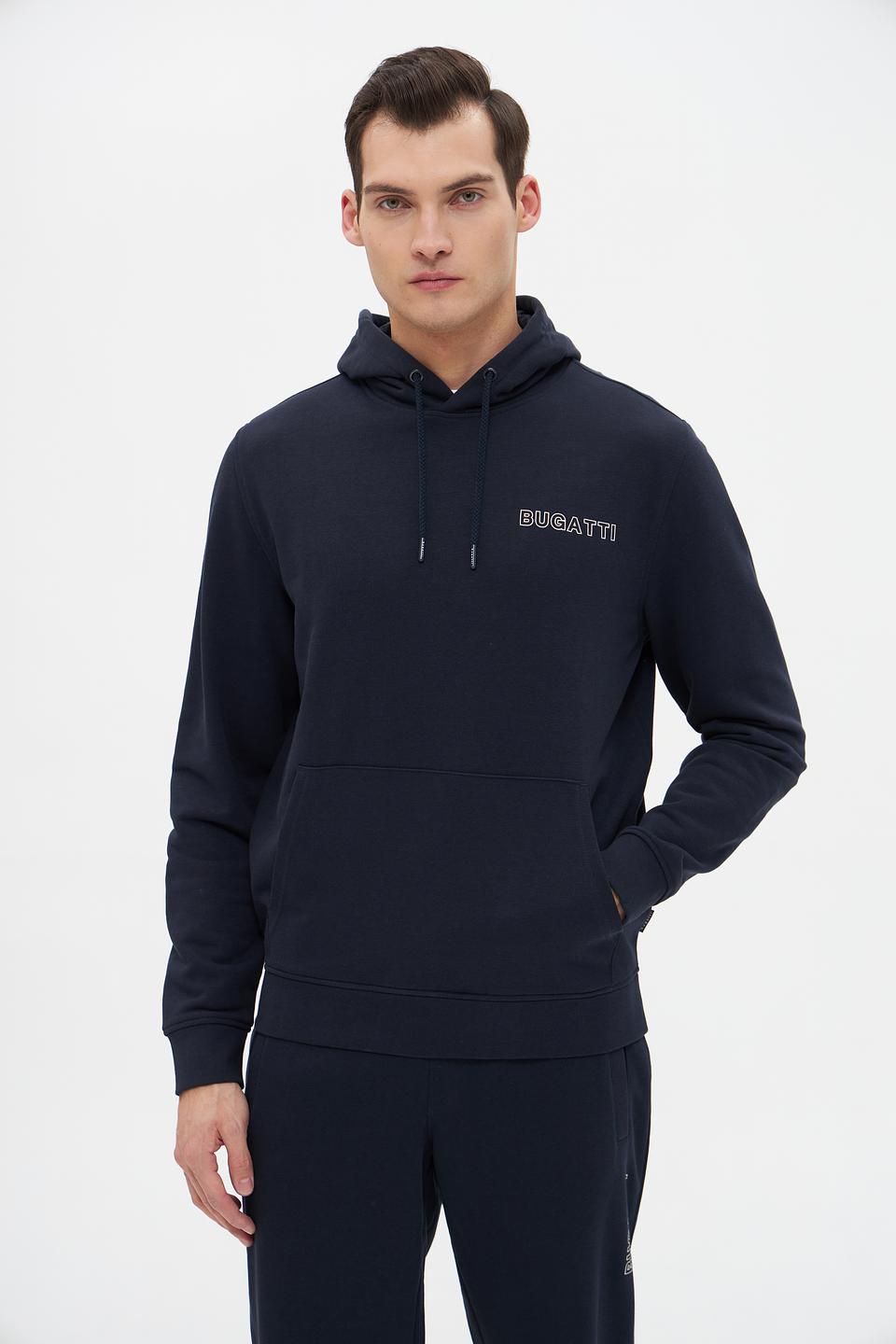 Худи Bugatti с логотипом тёмно-синий