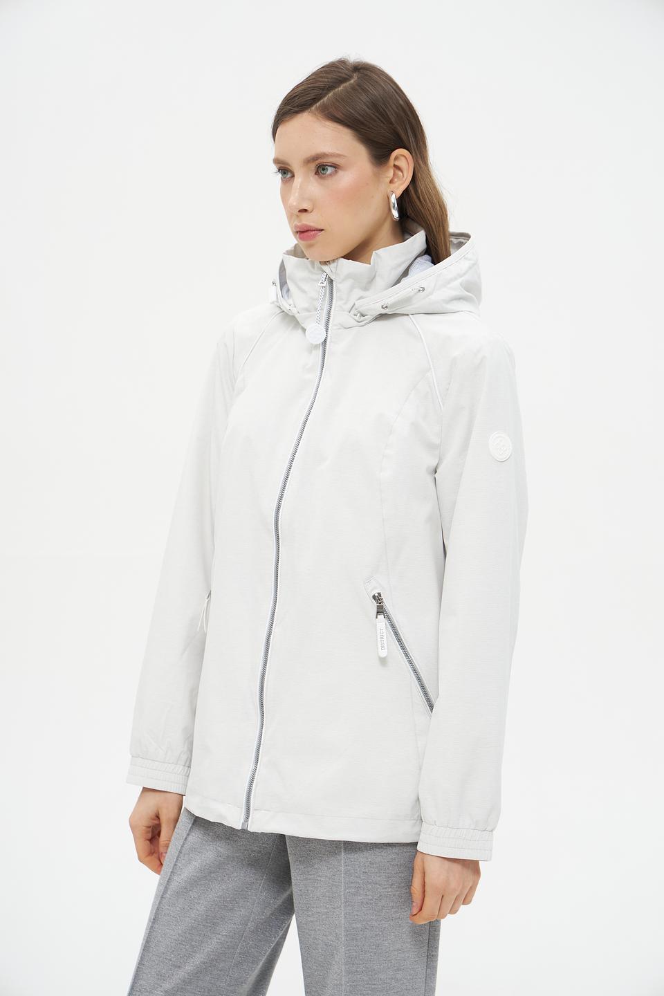 Куртка District женская светло-серая