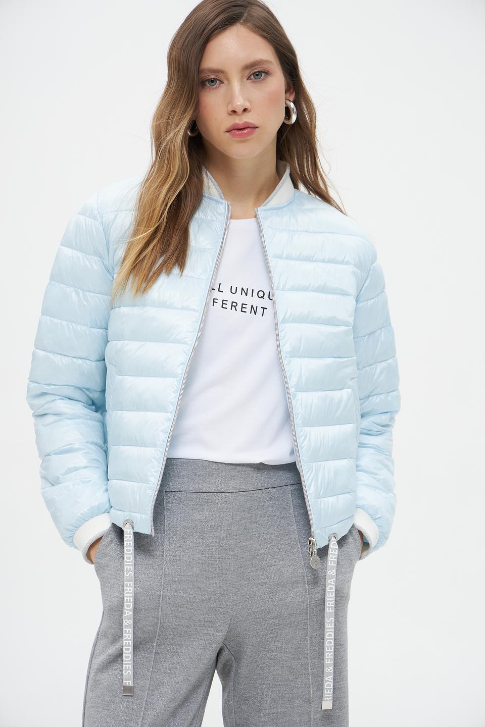 Куртка Frieda and Freddies стеганая голубая
