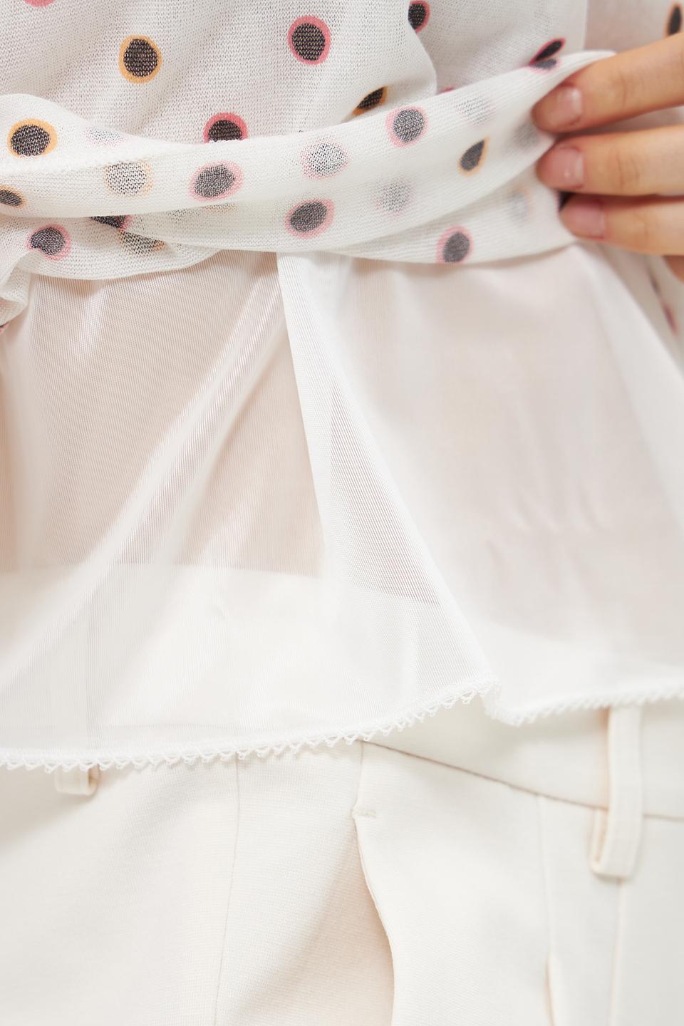 Топ Marc Cain в горошек