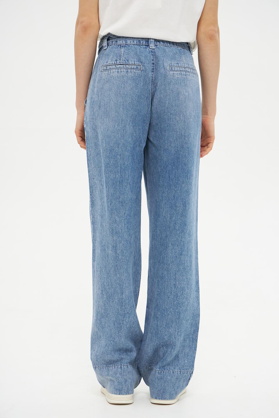 Джинсы Monari широкого кроя голубые