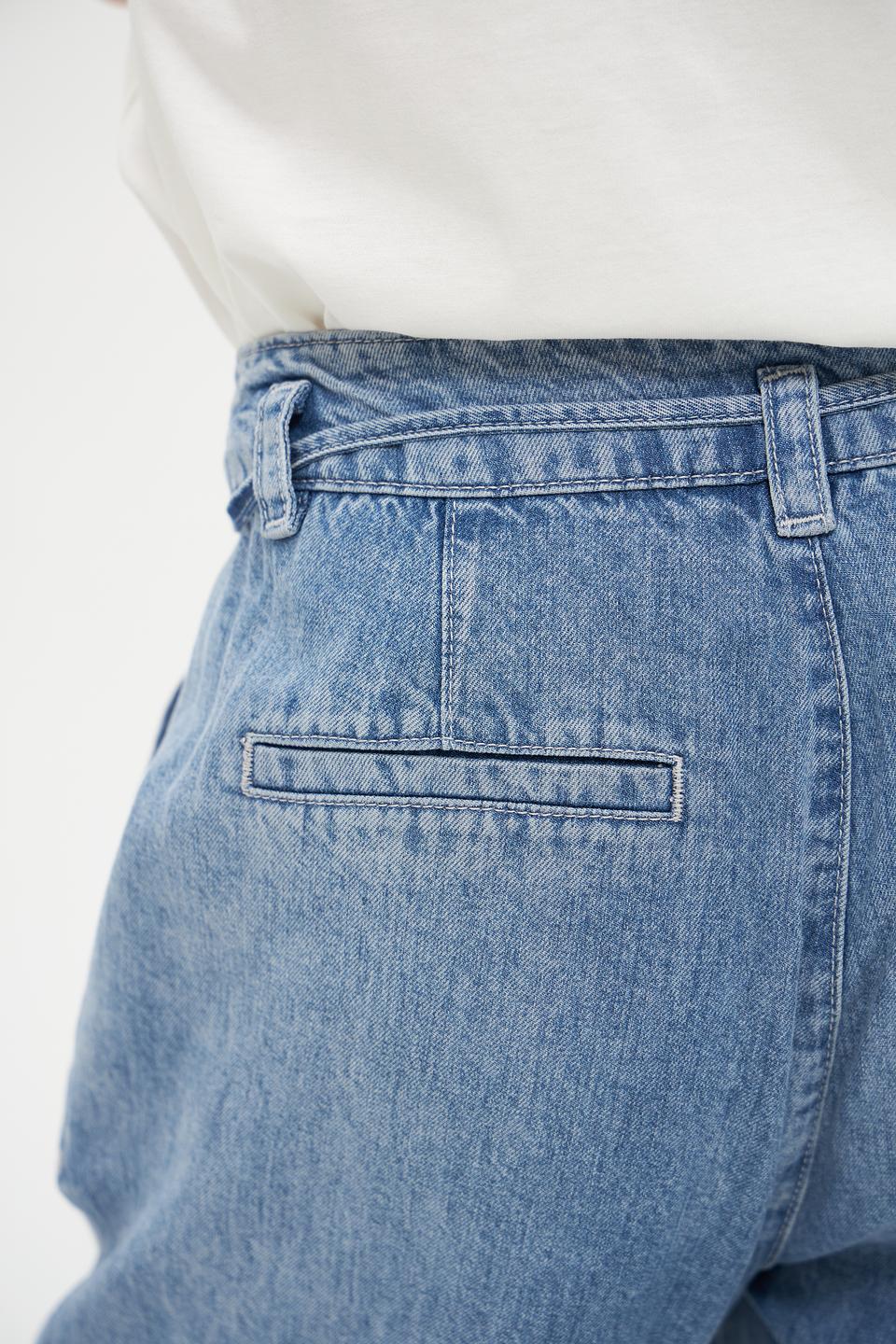 Джинсы Monari широкого кроя голубые