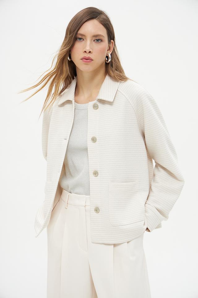 Жакет Lecomte женский бежевый