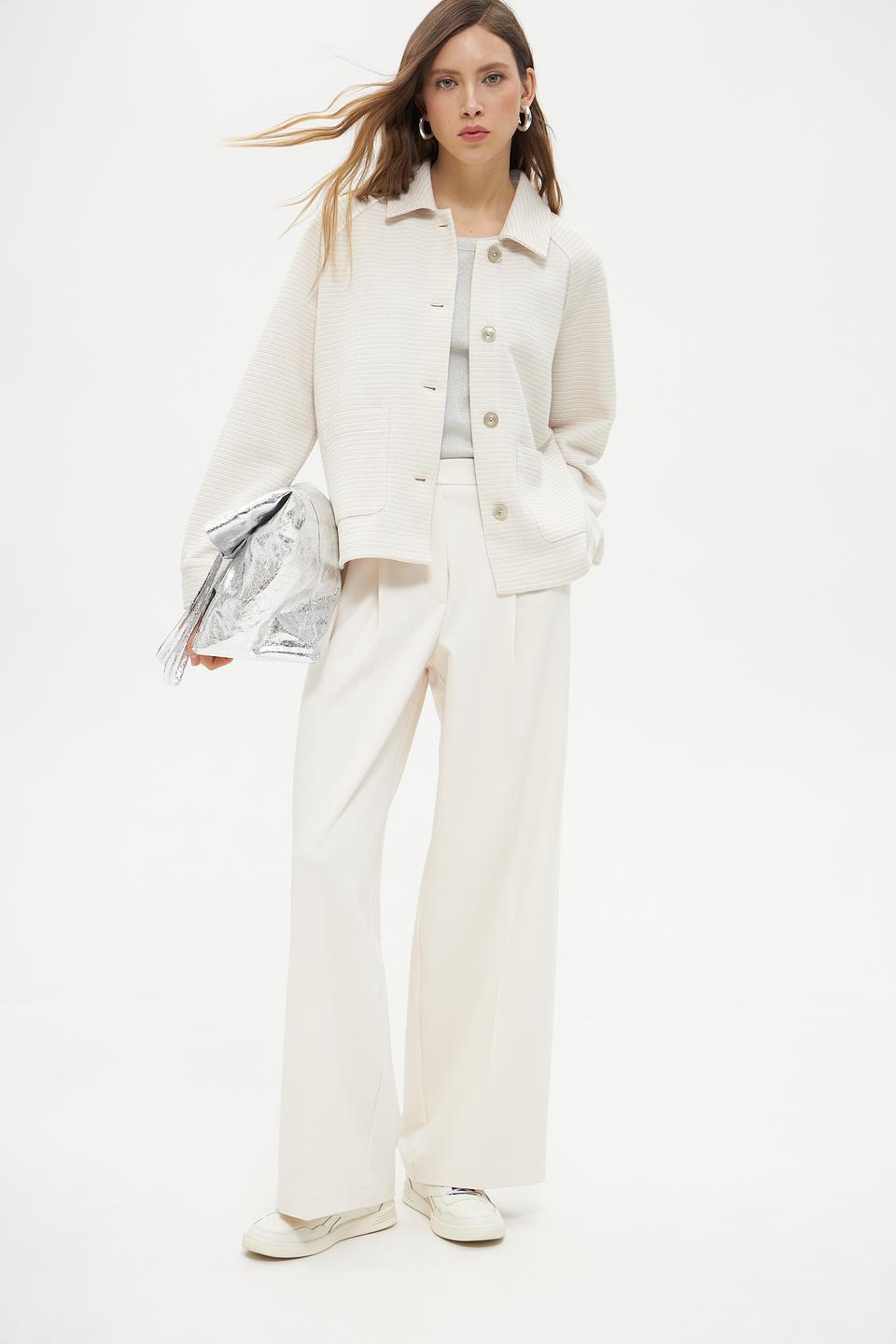 Жакет Lecomte женский бежевый