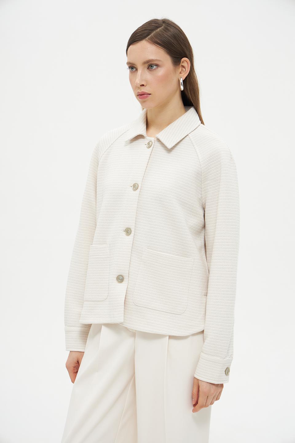 Жакет Lecomte женский бежевый