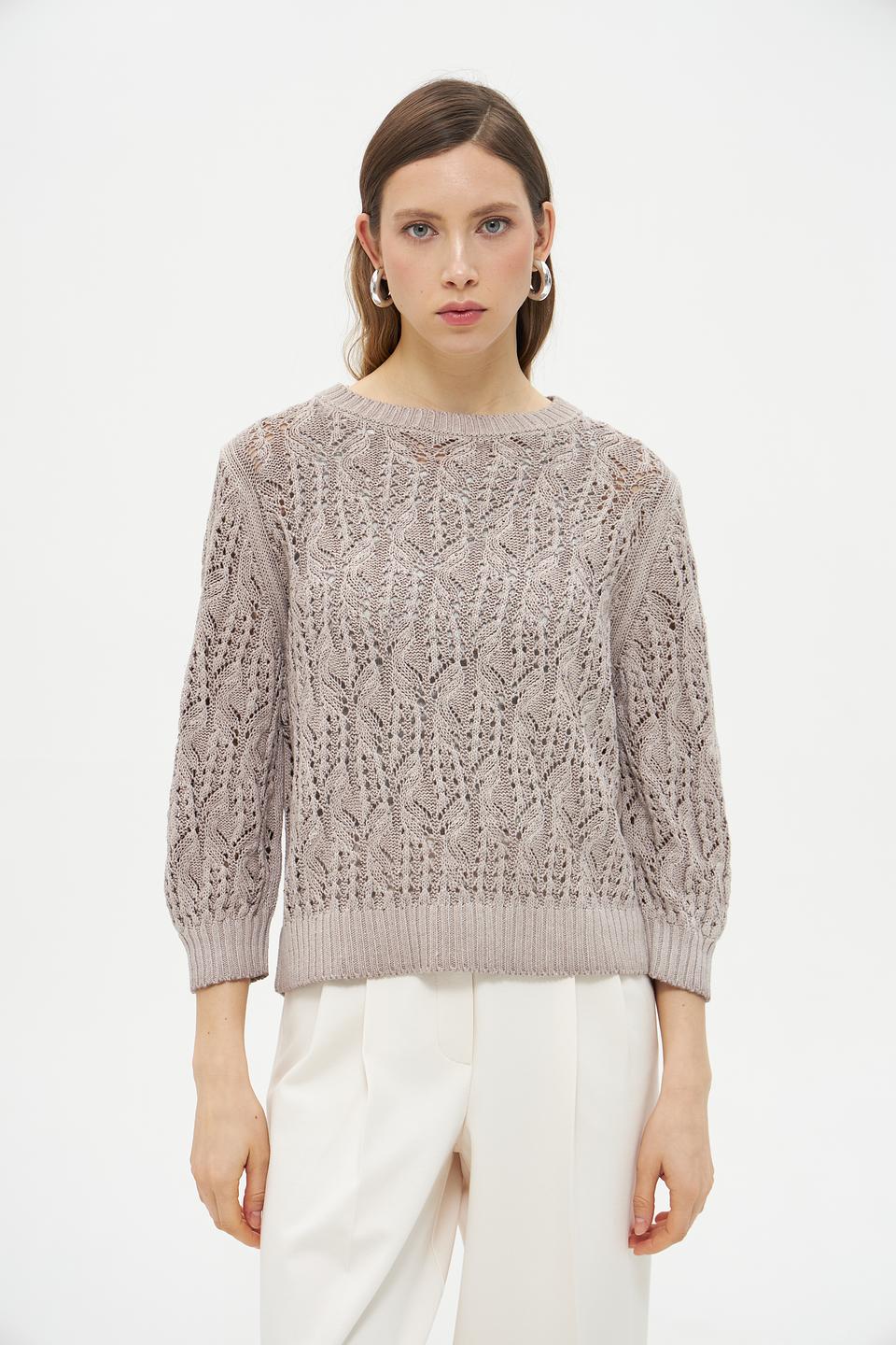 Пуловер Monari светло-бежевый