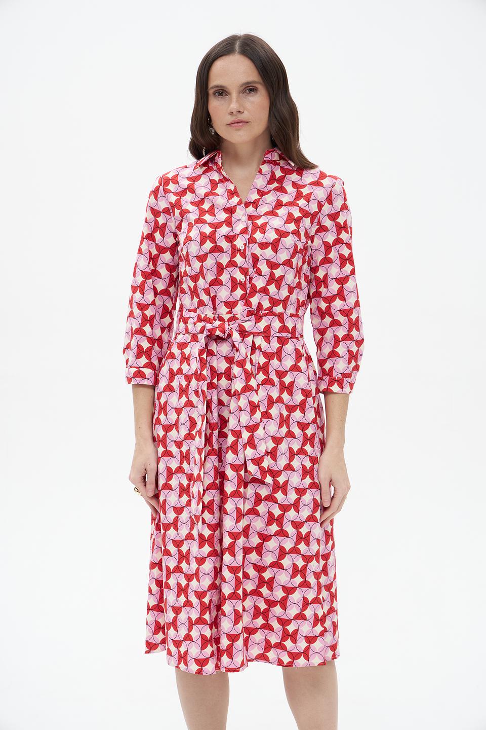 Платье More and More с принтом