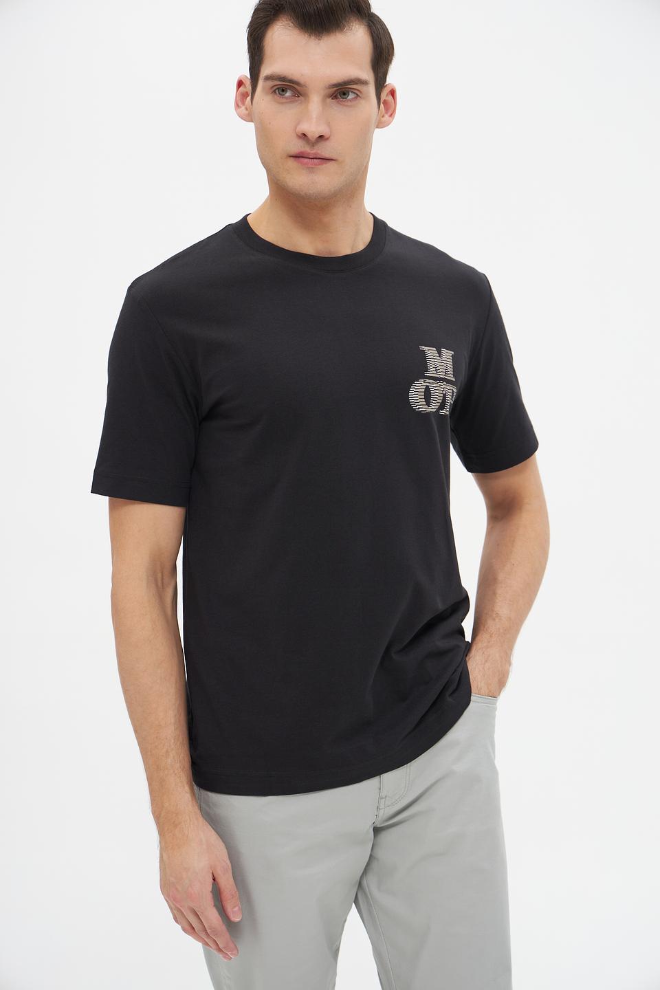 Футболка Marc O Polo с логотипом чёрная