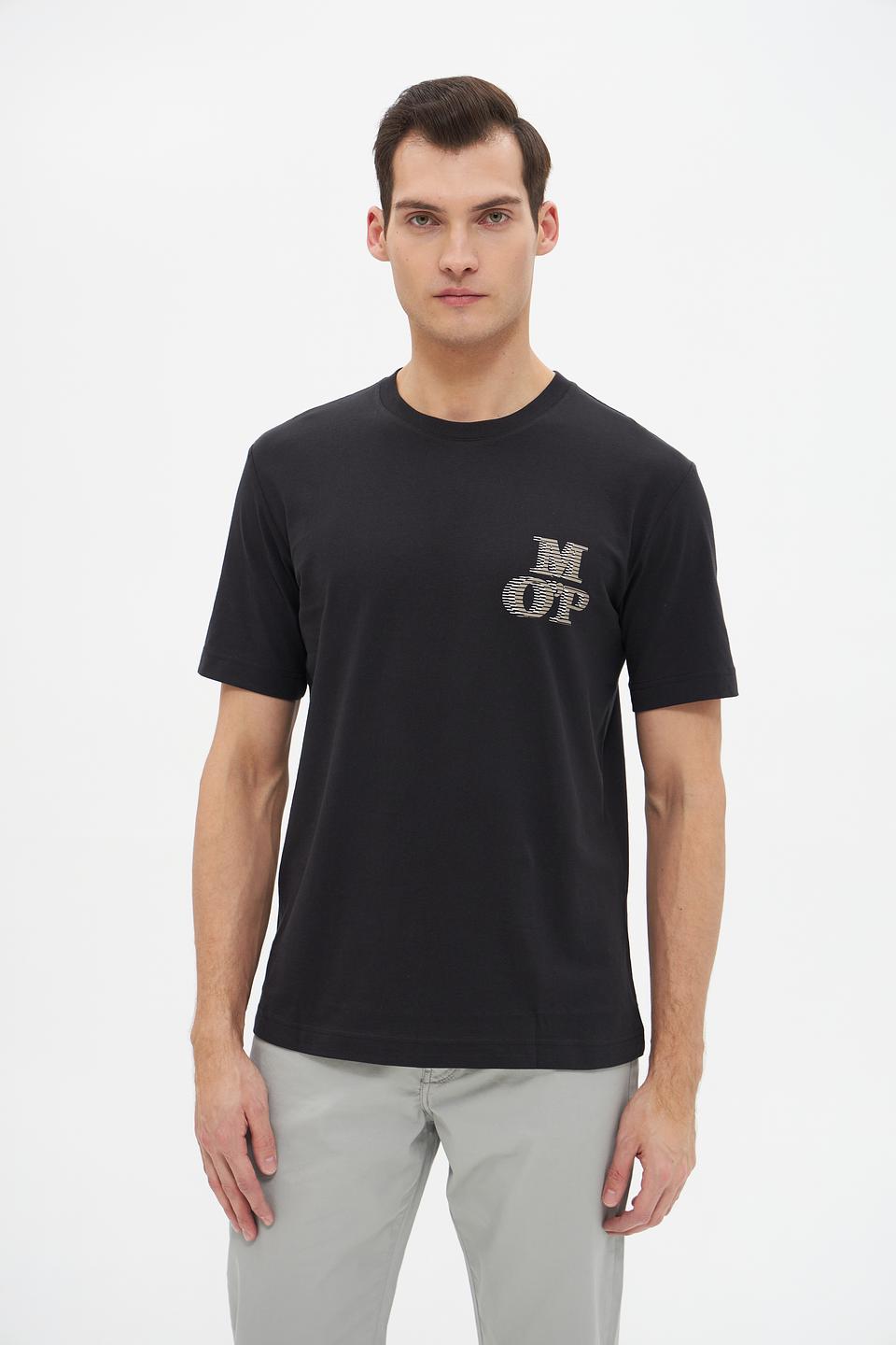 Футболка Marc O Polo с логотипом чёрная