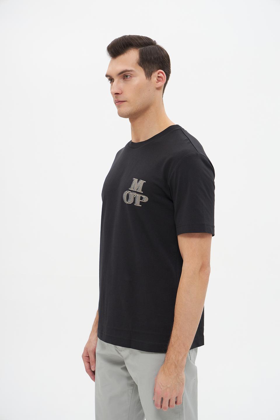 Футболка Marc O Polo с логотипом чёрная