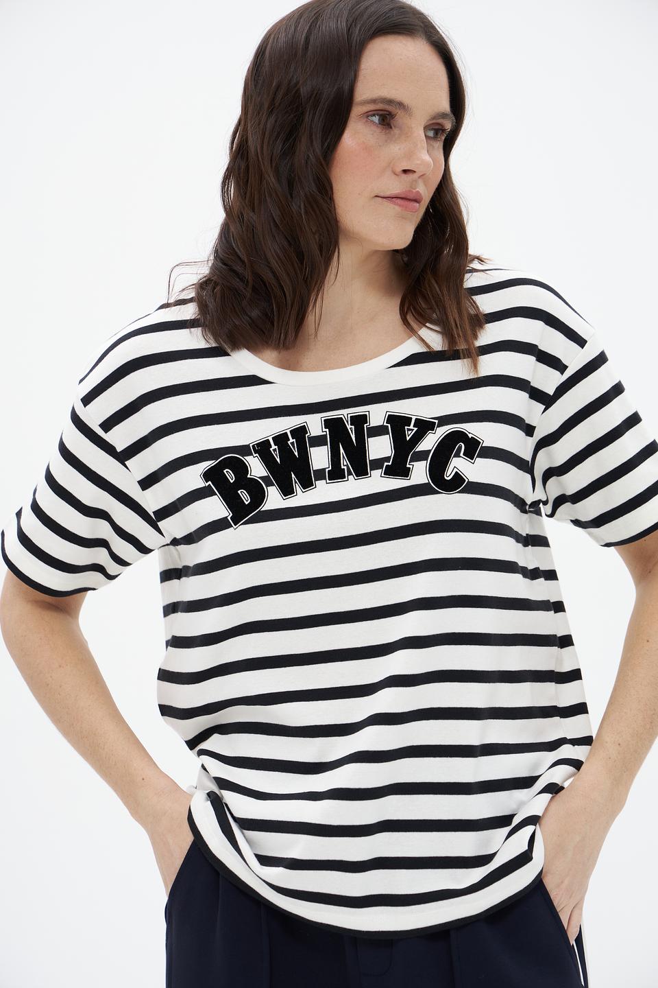 Футболка Broadway в полоску BWNYC