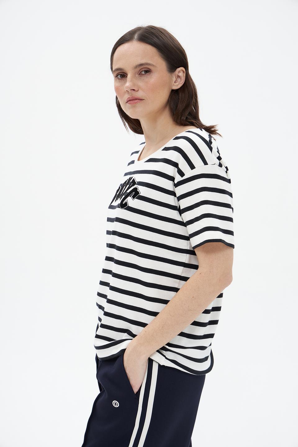 Футболка Broadway в полоску BWNYC