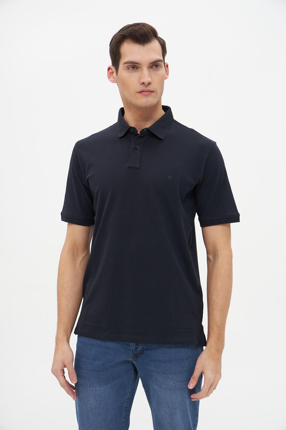 Поло Casa Moda men тёмно-синее