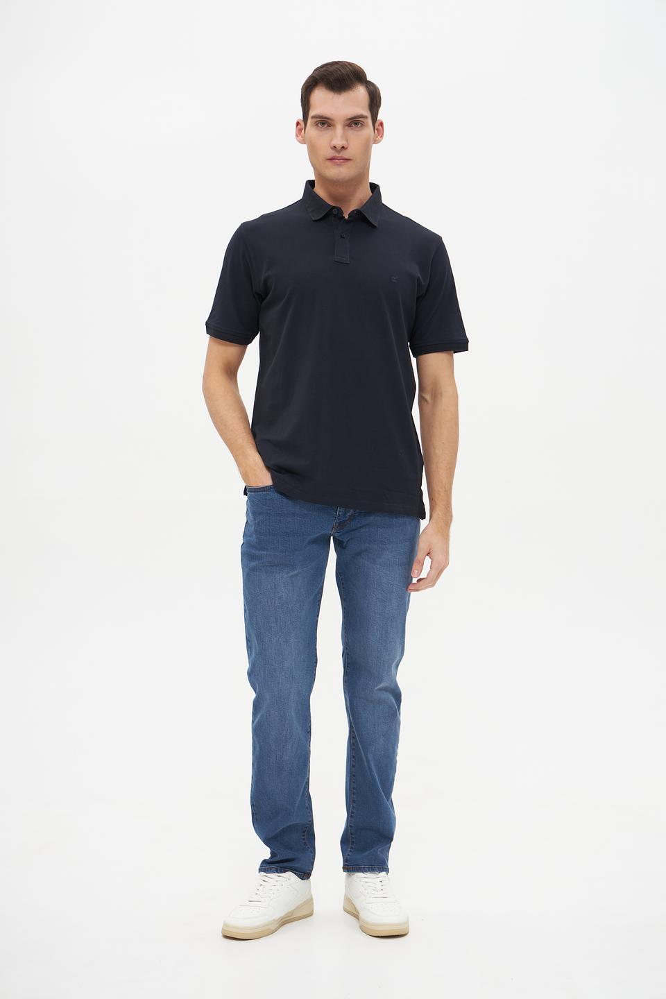 Поло Casa Moda men тёмно-синее