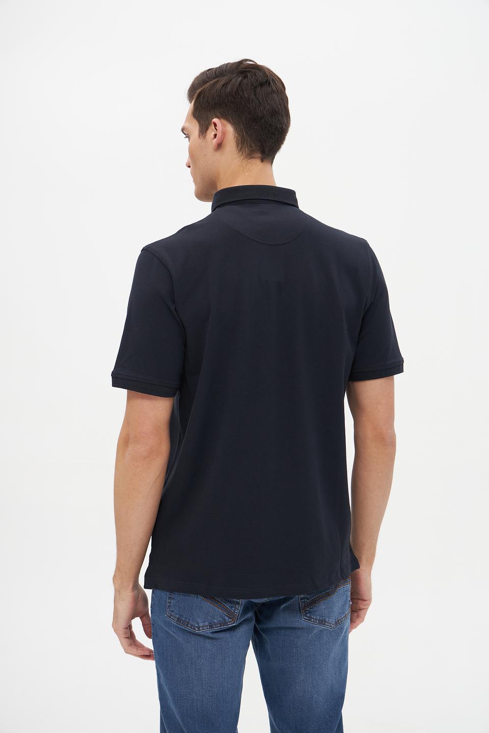 Поло Casa Moda men тёмно-синее