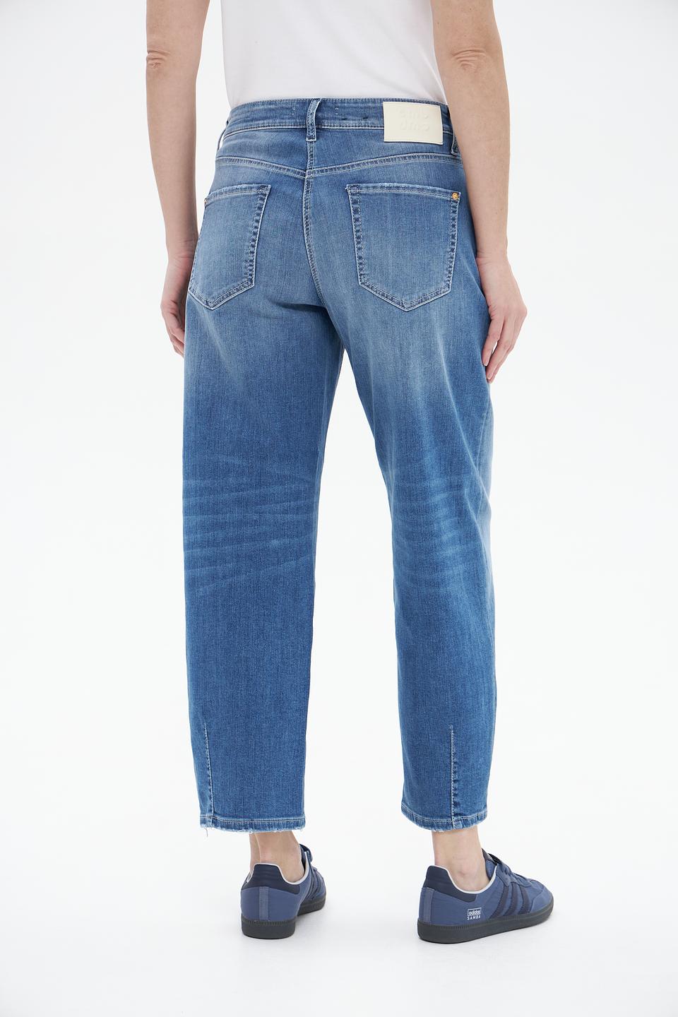 Джинсы Cambio широкие голубые