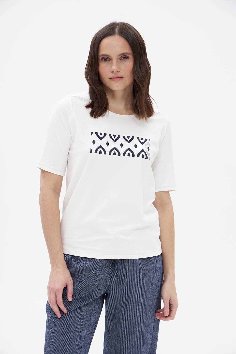 Футболка Frank Walder с принтом