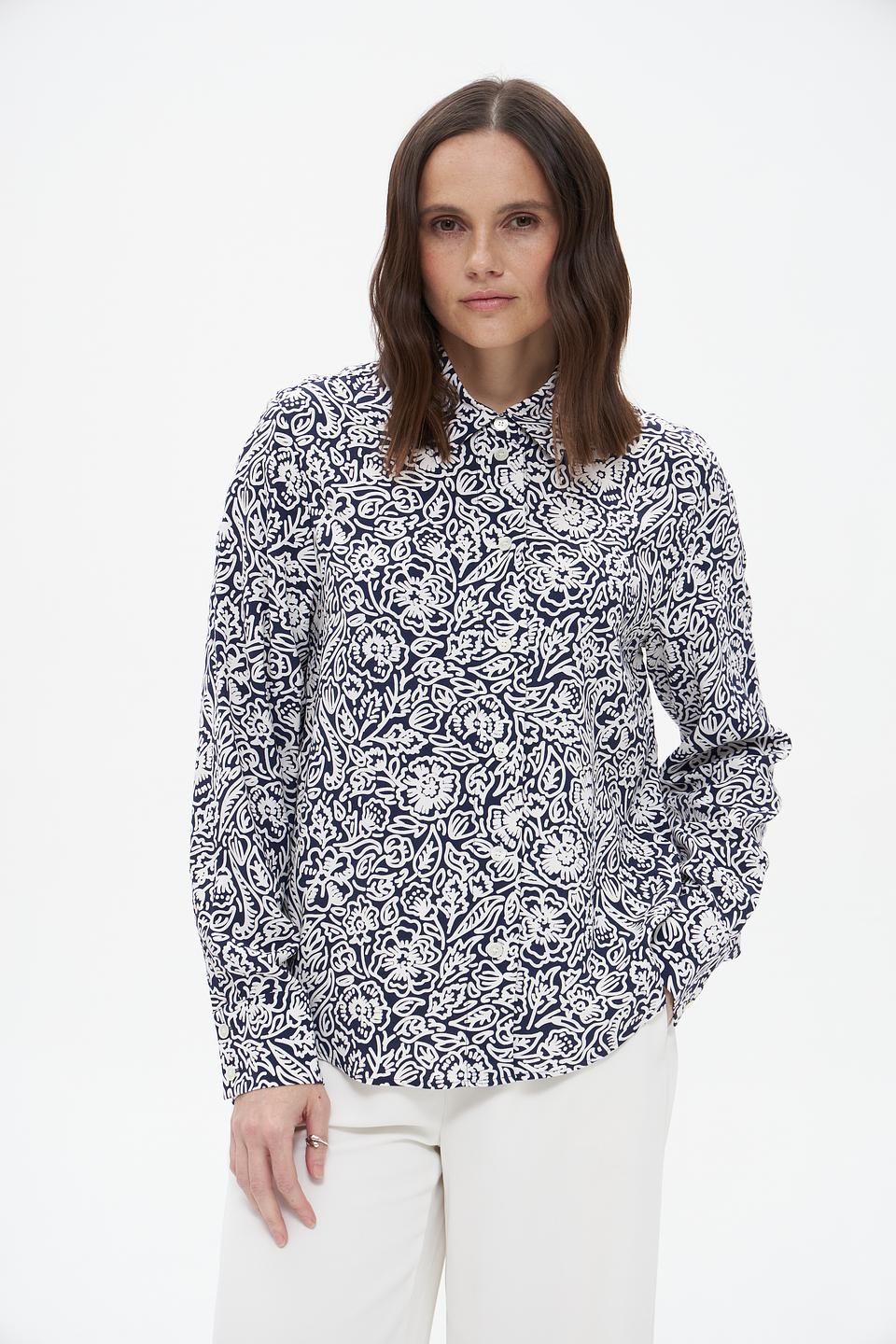 Блузка Seidensticker с принтом