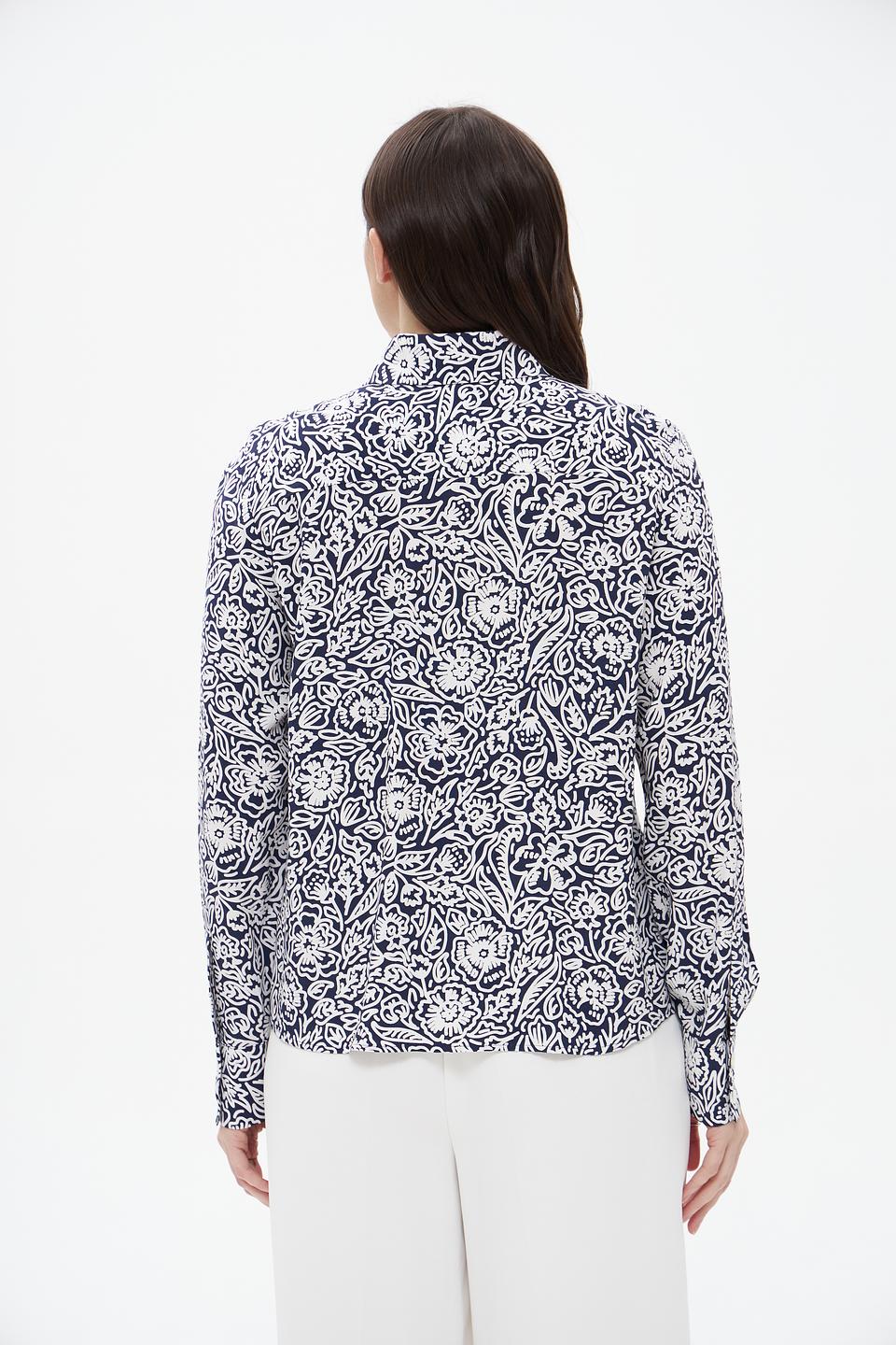Блузка Seidensticker с принтом