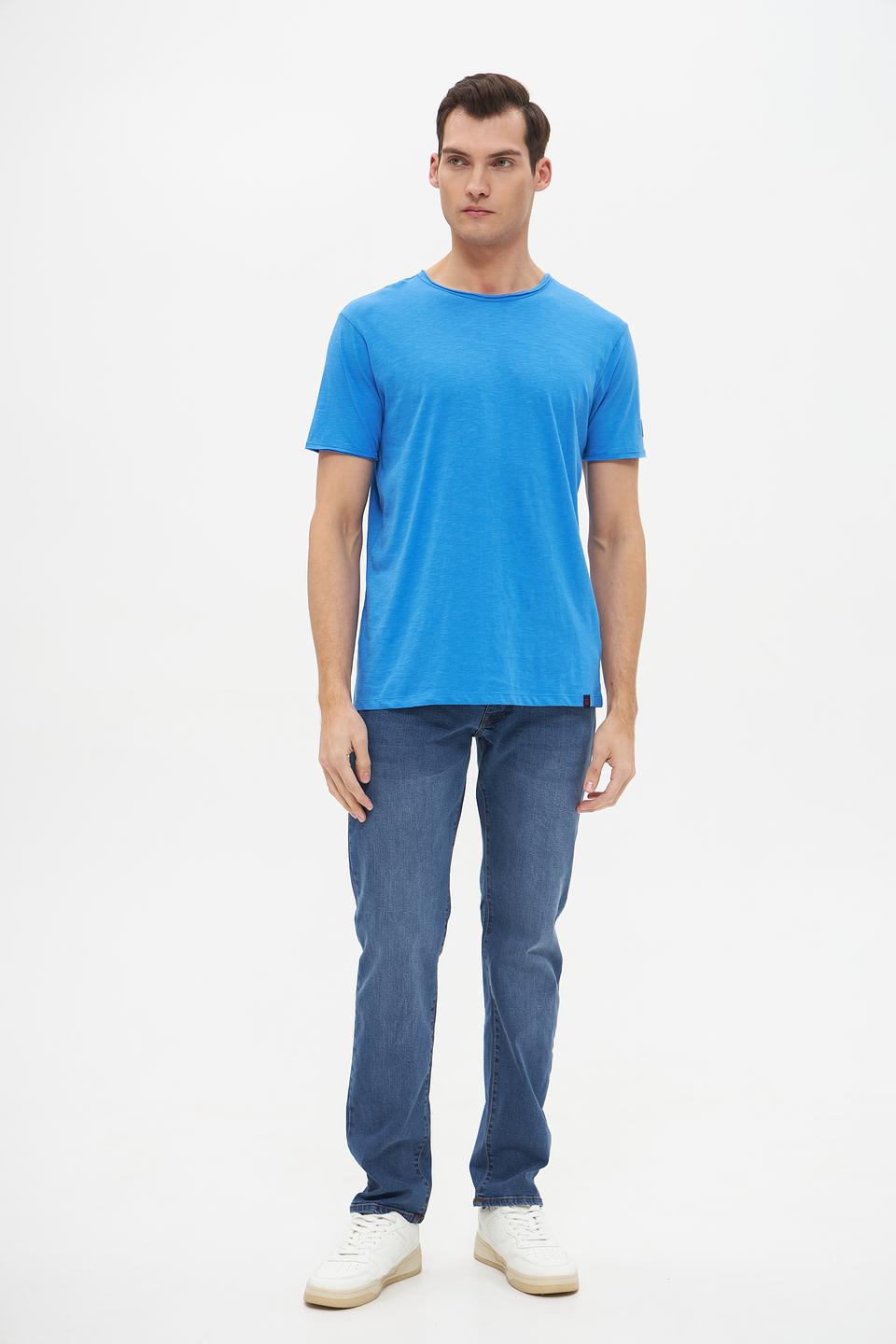 Футболка Time Zone голубая