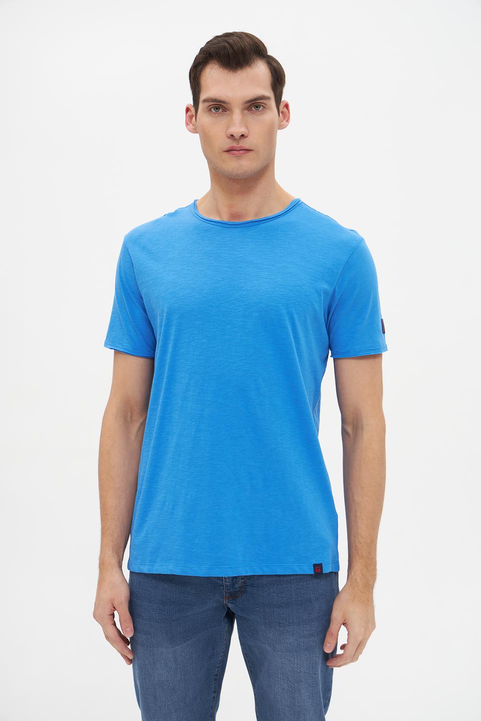 Футболка Time Zone голубая