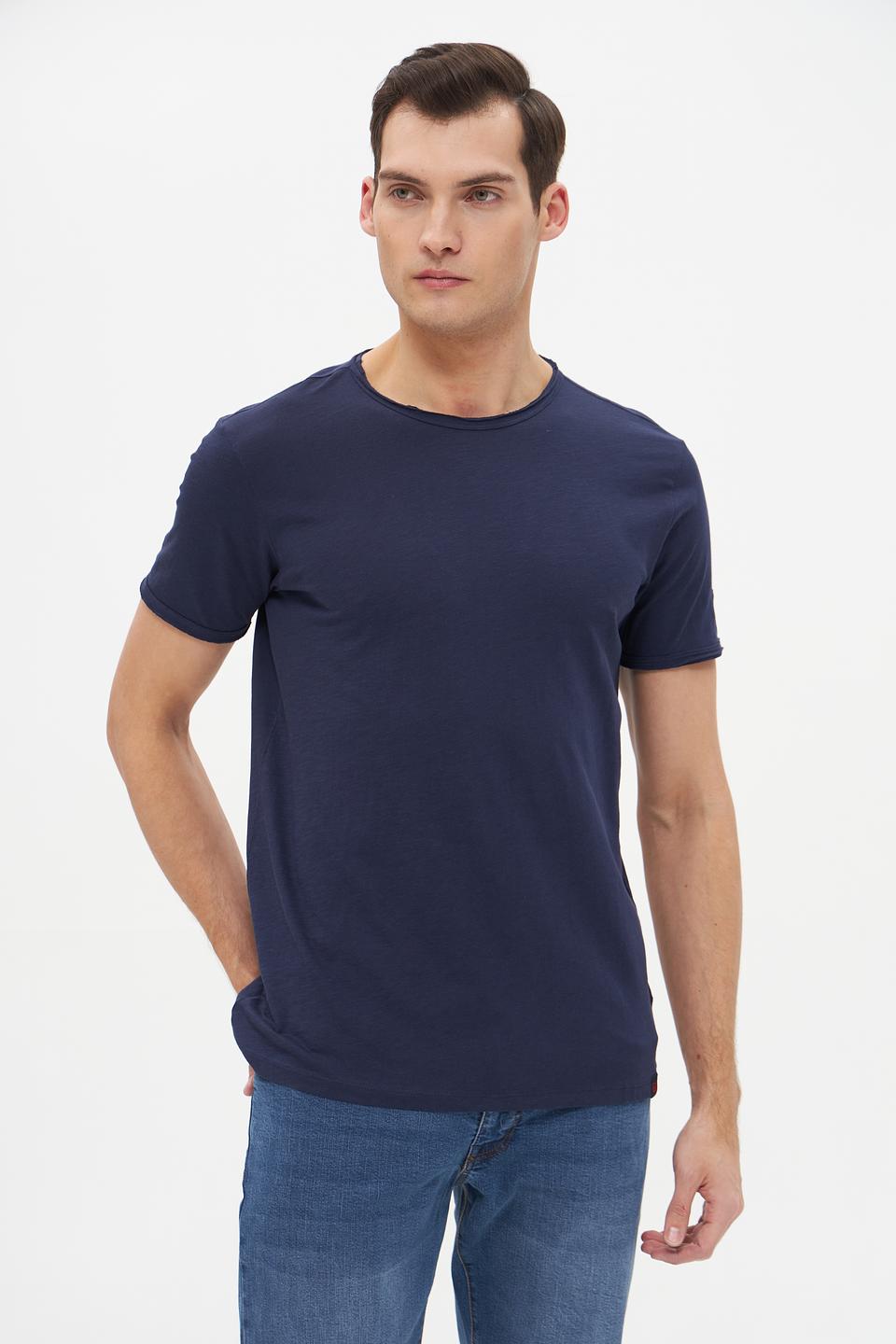 Футболка Time Zone мужская тёмно-синяя