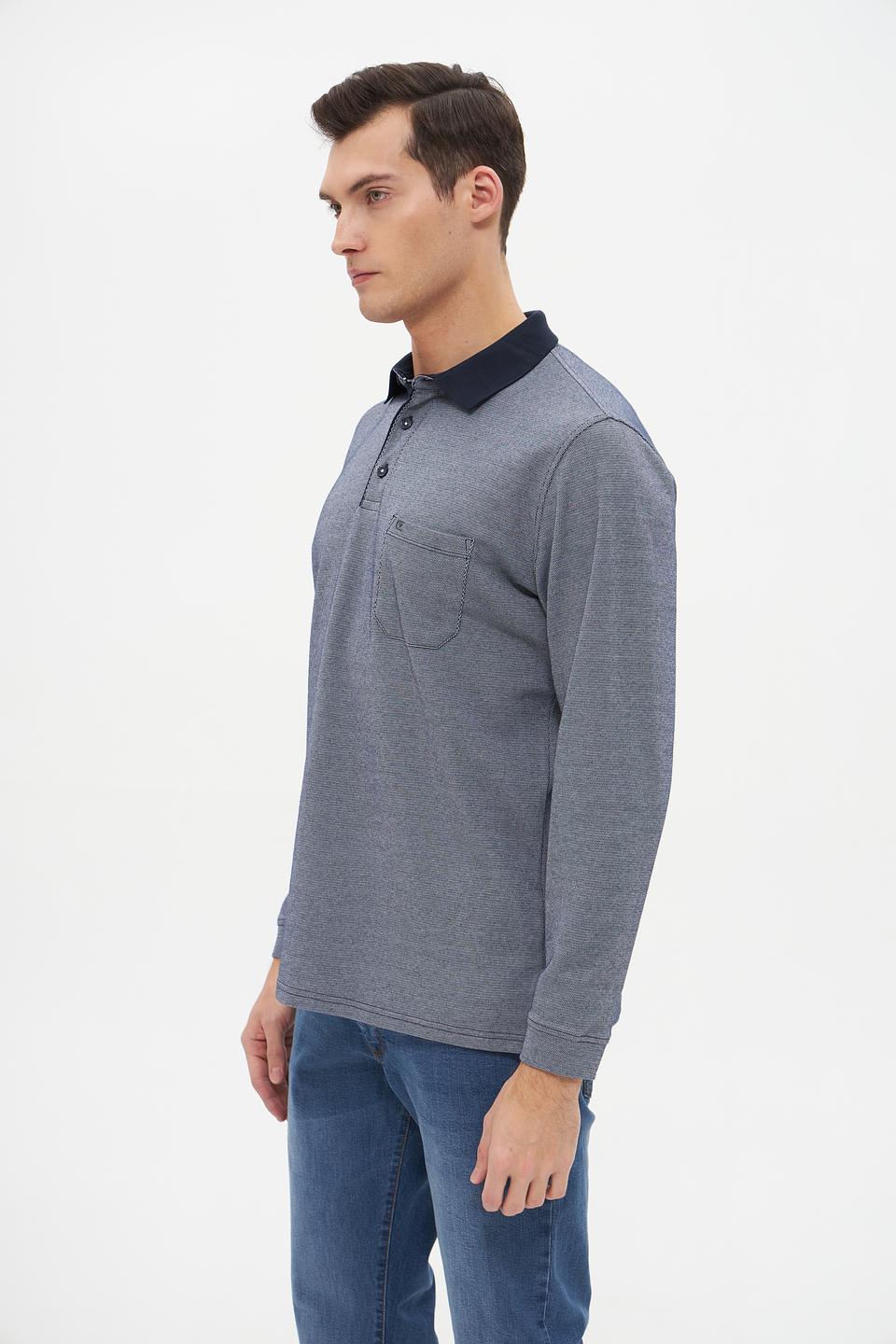 Поло Casa Moda men с длинным рукавом