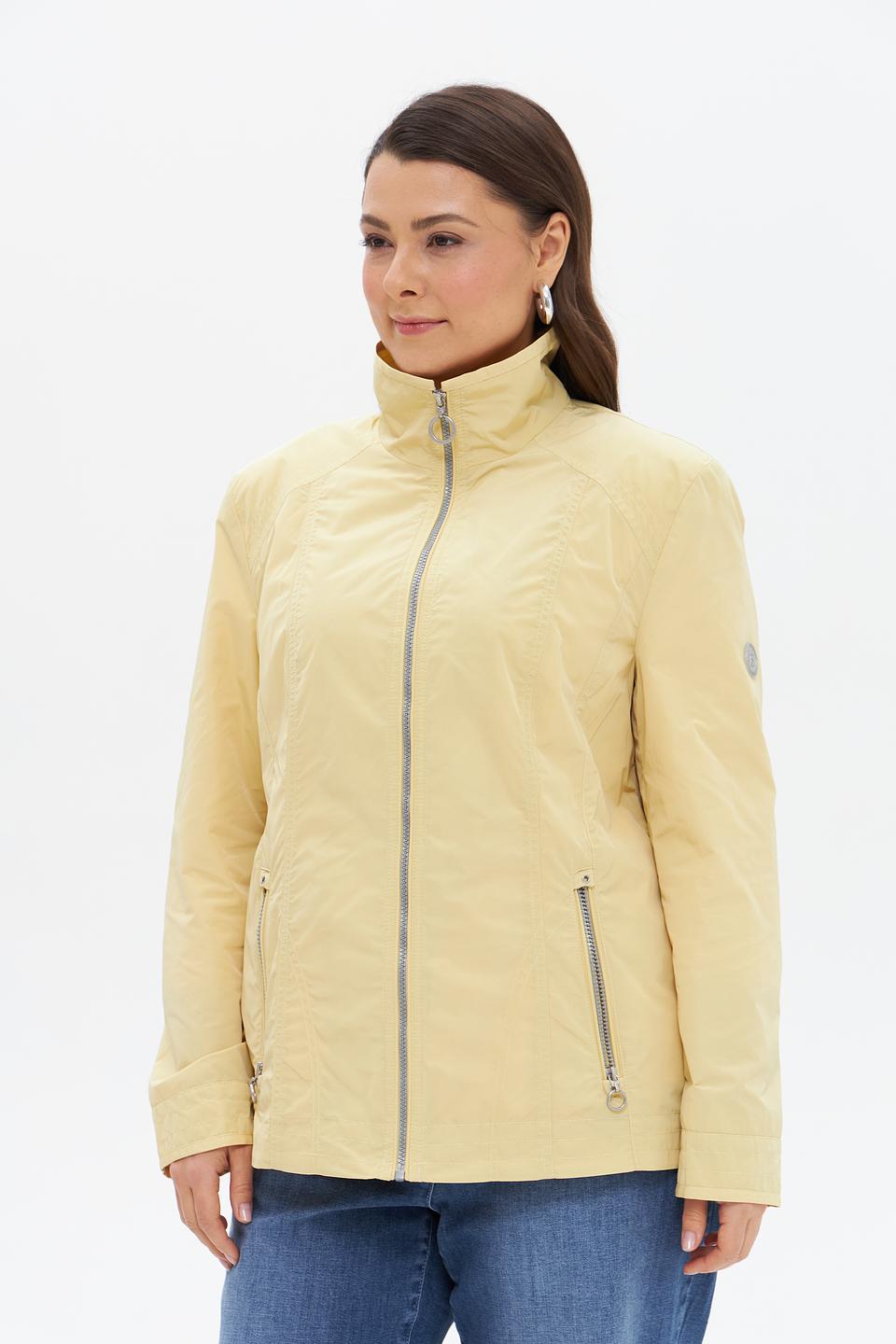 Куртка Lebek женская светло-жёлтая