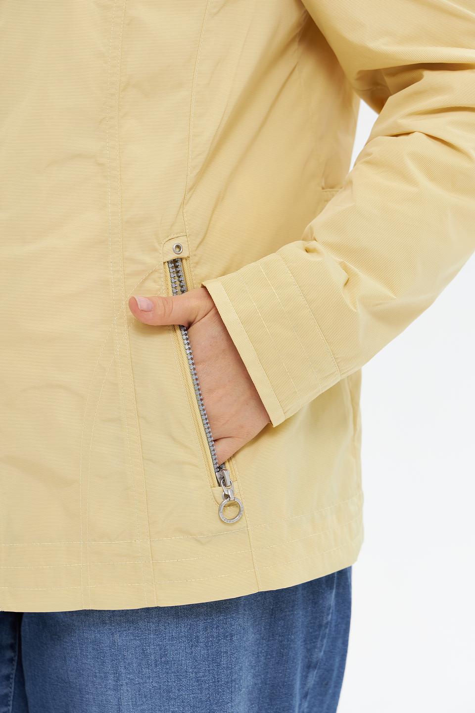 Куртка Lebek женская светло-жёлтая