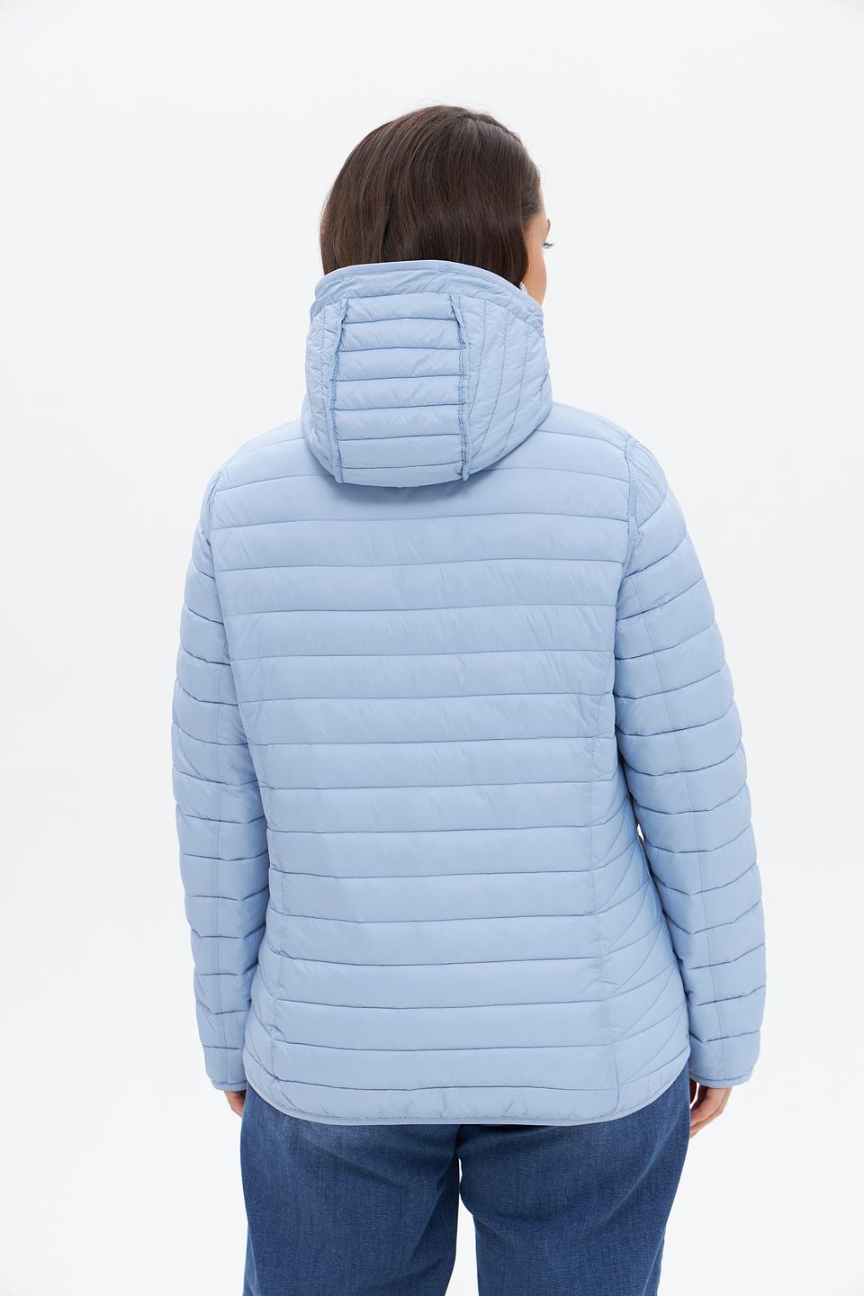 Куртка Lebek стеганая голубая