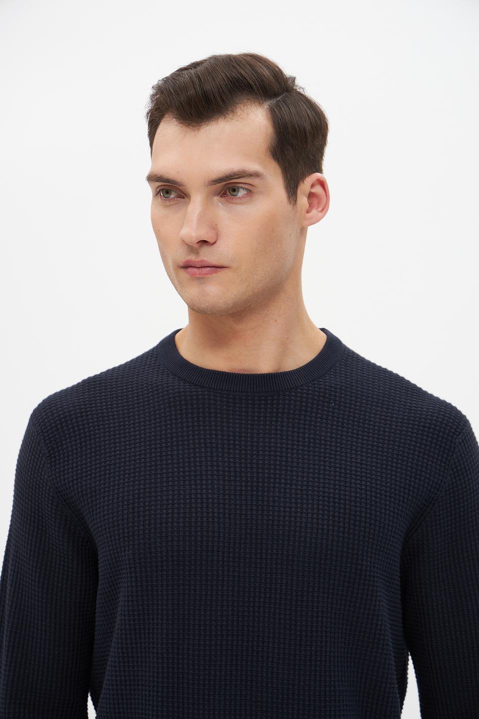 Джемпер Bugatti мужской тёмно-синий